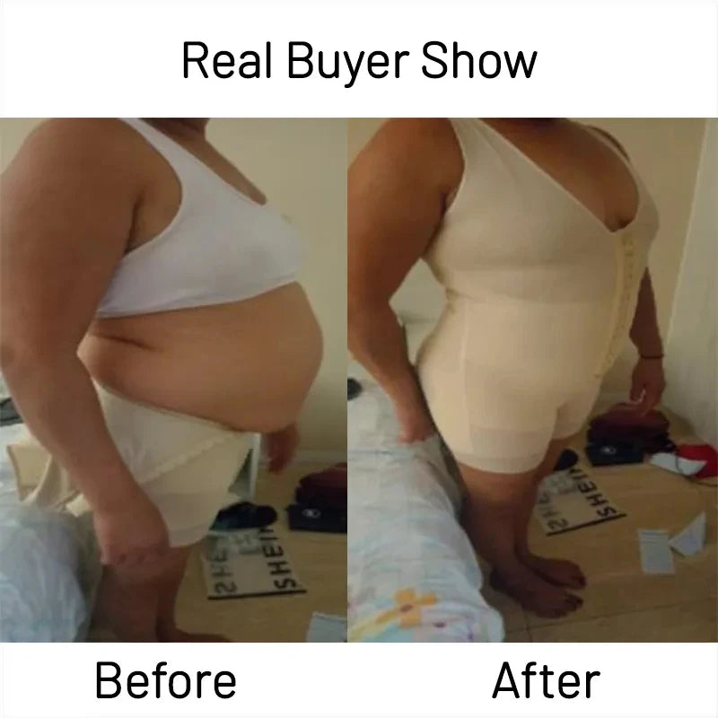 LunaVibe Slim: Full Body Shaper with Tummy Control & Butt Lift